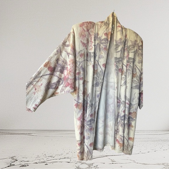 Vintage Arthur Max Floral Blazer Size Medium - Picture 3 of 7